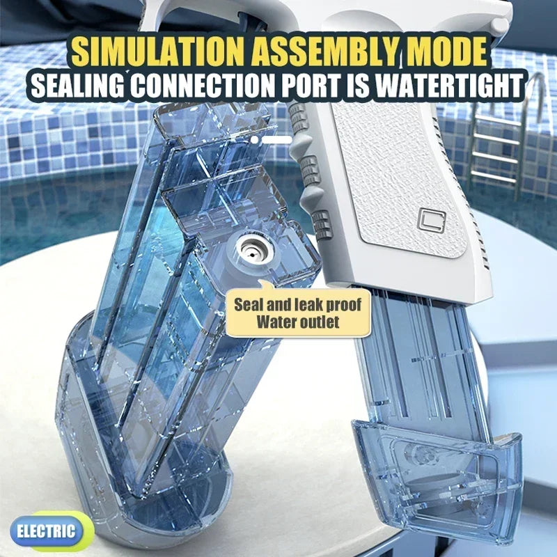 Pistolet (glock) à eau électrique